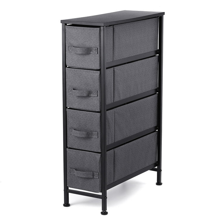 Skinny black dresser deals