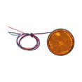 thumbnail image 3 of 12V 24 LED Taillight Rear Stop Brake Lamp Replacement for Motorcycles Vans Trucks CampersAmber, 3 of 5