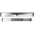 thumbnail image 3 of Linear Shower Drain with Tile Insert Grate Professional Brushed Stainless Steel Rectangle Shower Floor Drain Linear Drain with Leveling Feet Hair Strainer, 3 of 9