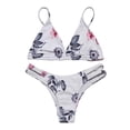 thumbnail image 2 of de Mujer Floral de Suministros Artesanal Decorativos de Tienda commerce business METRO BLESIY Bikini para mujer, 2 of 4