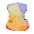 thumbnail image 2 of Yellow Neckerchief Sun Neck Gaiter Windproof Scarf Breathable for Sport & Outdoor, 2 of 3
