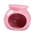 thumbnail image 6 of Tongina Aroma Oil Burner Aroma Oil Warmer Solid Color, Aroma Diffuser Tealight Holder ,Ceramic Essential Oil Burner for Porch Kitchen Pink, 6 of 8