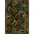 thumbnail image 3 of Oriental Weavers Emerson 3'10" x 5'5" Machine Woven Rug in Brown, 3 of 4