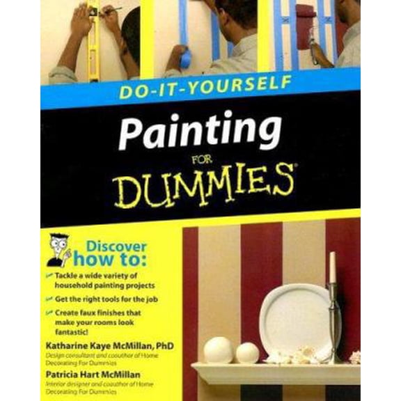 Pre-Owned Painting Do-it-Yourself For Dummies (Paperback) 0470175338 9780470175330