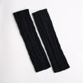 thumbnail image 4 of Clearance! Fdelink Knitted Wool Winter Warm Leg Warmers Pile Warmers Thick Warmers, a Socks (Black), 4 of 4