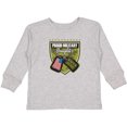 thumbnail image 3 of Inktastic Proud Military Daughter Soldier Hero Girls Long Sleeve Toddler T-Shirt, 3 of 5