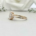 thumbnail image 3 of HeartsAndYou 1.4ct Engagement Ring for Women Marquise Cut Moissanite Solitaire Petite 18k Yellow Gold over Silver, 3 of 9