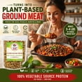thumbnail image 5 of Textured Vegetable Protein (TVP), 1 lb. Bag. All Natural Plant Based Protein Chunks, Vegan, 5 of 9