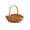 A, variant on Lypsnake Handwoven Wicker Harvest Basket with Handle, Sturdy Natural Woven Construction, Rustic Basket for Fruit Picking Picnic Home Storage and Floral Arrangement