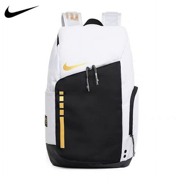 NIKES NIKES large capacity backpack basketball elite air cushion backpack travel bag training leisure sports bag fitness Black rose red