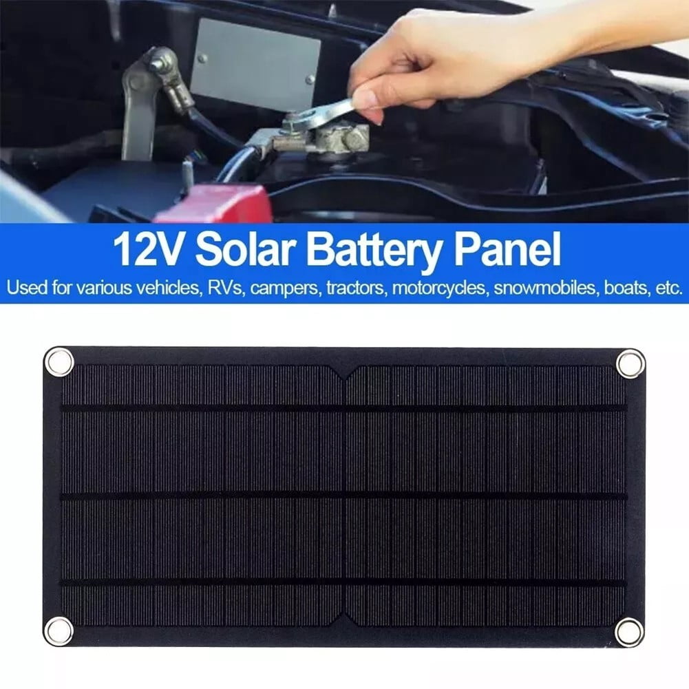 60W Solar Panel Kit 12V Trickle Battery Charger For Car Van Caravan Boat