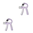 thumbnail image 1 of Wosthever Hand Grip Strengthener for Kids Adjustable Resistance Muscle 5-20kg Training violeta blanco 2Conjunto, 1 of 1