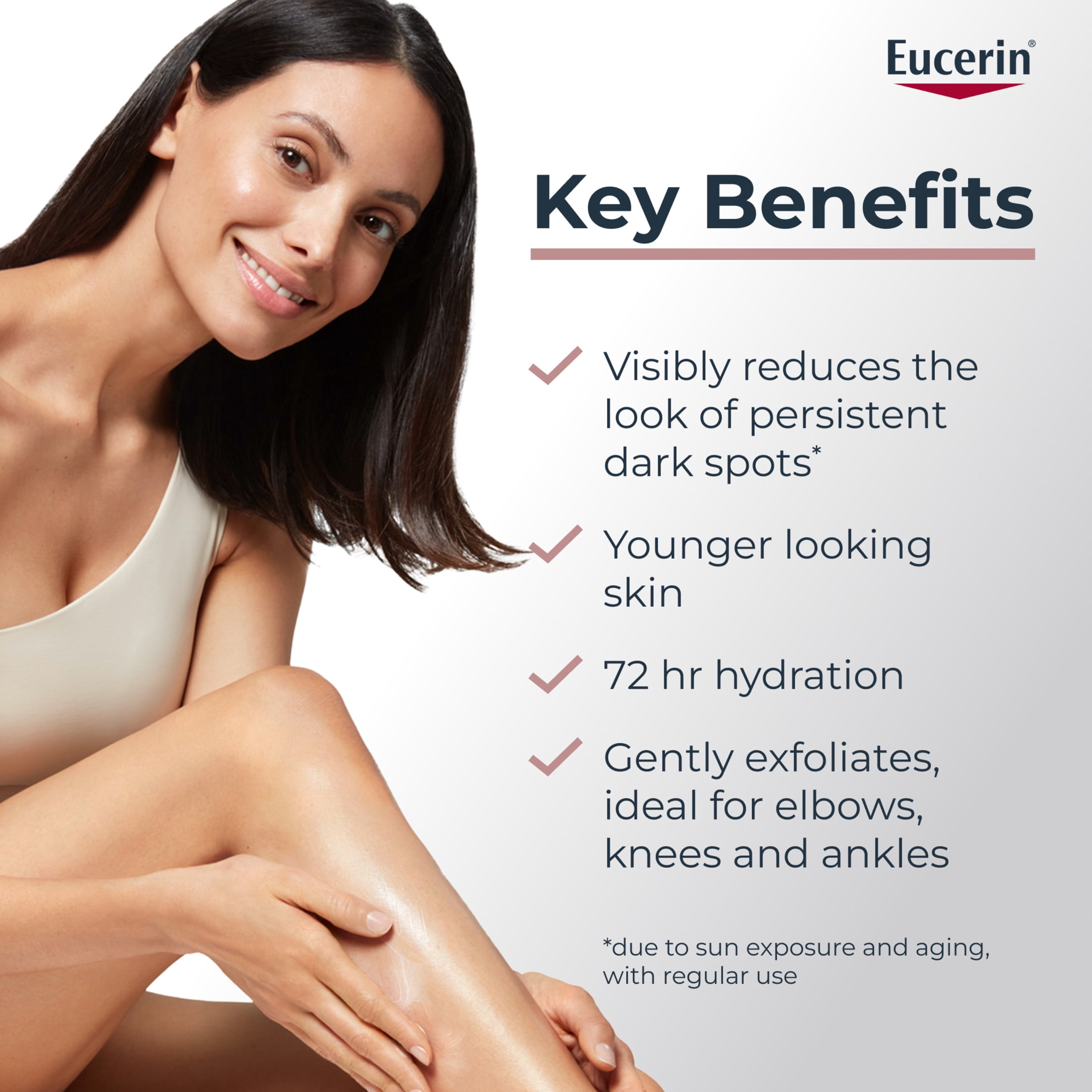 Eucerin Radiant Tone Dark Spot Corrector Body Cream, 7 oz Tube