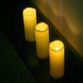 thumbnail image 2 of Velas LED tipo pilar QIDEA, impermeables, con temporizador, 3 x 8 pulgadas, paquete de 2, 2 of 6