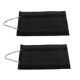 thumbnail image 1 of SOPOTUTU 2Pcs Karate Belt Storage Rack Felt Hanging Display Black for Martial Arts Belt Showcase, 1 of 8