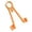 Orange, variant on Multimeter Probe Holder Adjustable Universal Fixing for Outdoor and Home Use Practical Tool organizer Installation Clamps Work Table Clamps F Clamps Welding Clamps Set
