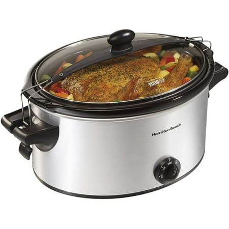Hamilton Beach Stay or Go 6 Quart Slow Cooker | Model# 33262 - Walmart.com