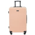 thumbnail image 3 of Wrangler 4 Pc Hardside Spinner Luggage Set with 20" & 25" Suitcases and Packing Cubes, Pearl Blush, 3 of 8