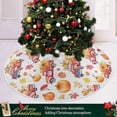 thumbnail image 6 of FMSHPON Autumn Vegetables Trucks Xmas Christmas Tree Skirt Stand Mat for Holiday Party Decoration Indoor Outdoor 36 inches, 6 of 6