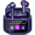 thumbnail image 1 of Auriculares inalámbricos QXUFV Bluetooth 5.4 ANC IPX7 Azul oscuro, 1 of 8