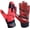 Black-Red, variant on Scale Wear Black Stealth Padded Football Receiver Lineman Gloves Grip Silicone Palms Adult Mens Boys Sticky Boost Your Game