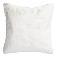 thumbnail image 3 of Michael Amini Hopps 20" Faux-Fur Throw Pillow - Cloud White in Set of 2, 3 of 4
