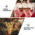 thumbnail image 4 of TEHAUX Mantel Stocking Hangers 3Set Square Simple Design Metal Fireplace Hangers for Homeowners, 4 of 5