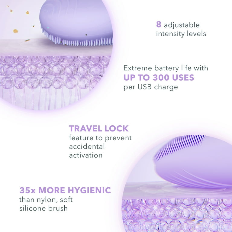 FOREO LUNA 4 Go - Silicone Facial Cleansing Brush for Travel