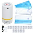thumbnail image 2 of Paquete Sellado Al Vacío De Filamento De Impresora 3D, 33 Piezas Con Cremalleras Dobles Selladas Bolsas Ahorradoras De Espacio Con Paquetes Desecantes De Bomba Para Tienda En Casa, 2 of 7