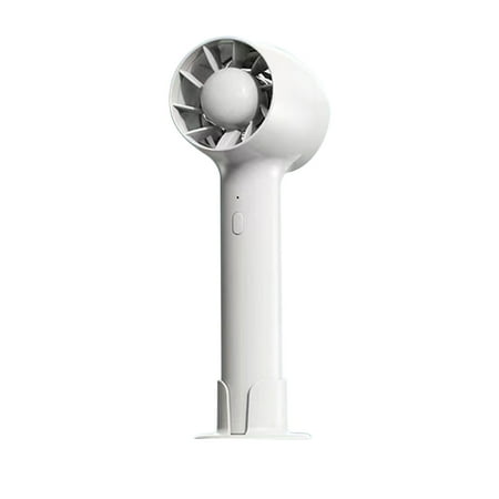 

GNFQXSS Mini Handheld Rechargeable Fan Portable Desktop USB Fan for Travel 3 Modes Home Office Outdoor Battery Fan White