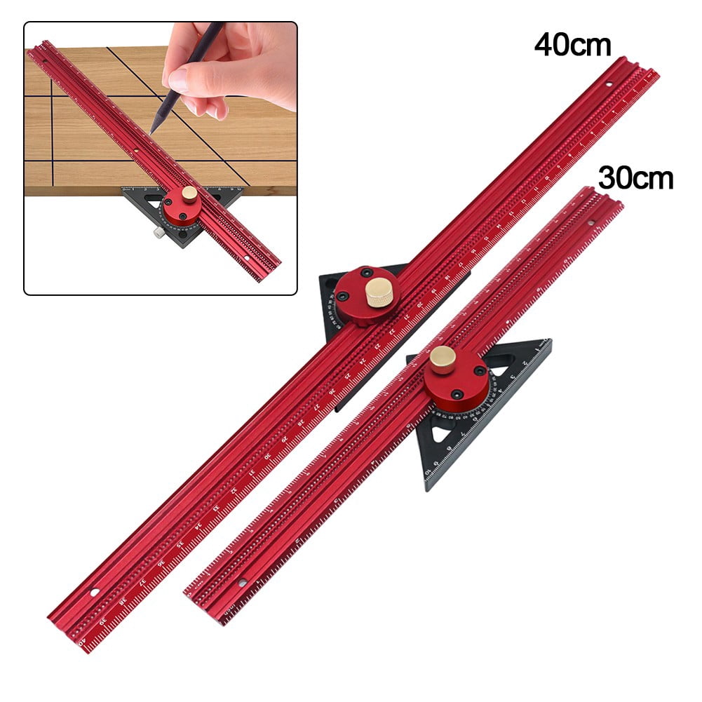 yaaqii Protractor Angle Ruler Adjustable Measuring ruler Gauge Angle Finder Marking