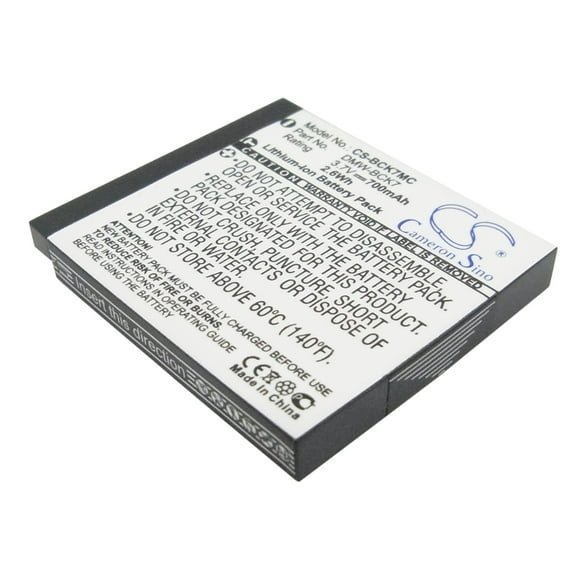 Battery for Panasonic Lumix DMC-FP77 DMC-FS14 ACD-341 DMW-BCK7 DMW-BCK7E VW-BCK7