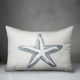 thumbnail image 3 of Creative Products Simple Starfish Navy 14x20 Spun Poly Pillow, 3 of 3