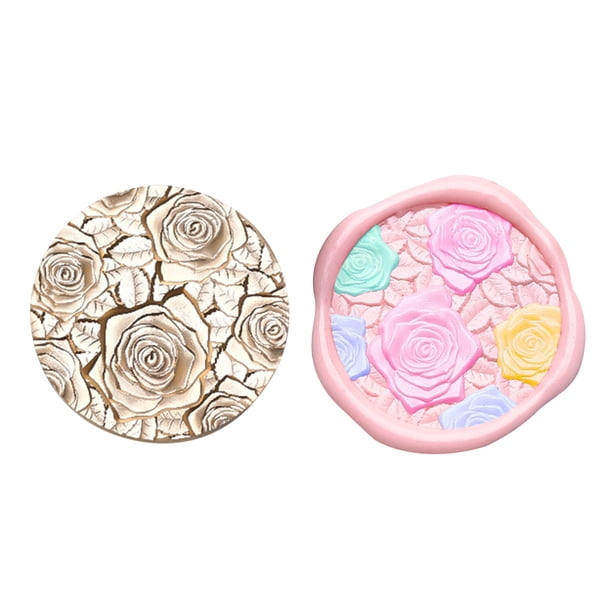 Cabeza Cobre Con Pintura Fuego Bsvklp en Forma Especial Cabeza Sello en Relieve Esmerilado para Boda (A)