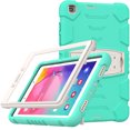 thumbnail image 7 of XYX Case for Samsung Galaxy Tab A 8.0 inch (SM-T290/SM-T295), Dual Layer Slim Heavy Shockproof Rugged Protective Cover Case with Kickstand (Mint Green), 7 of 7