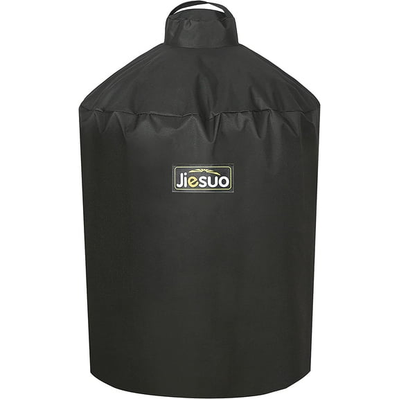 JIESUO Cover for Large Big Green Egg, Grill Accessories for Large Big Green Egg, Heavy Duty Waterproof Grill Cover