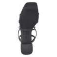 thumbnail image 4 of Time and Tru Women's Strappy Block Heel Sandals, 4 of 5