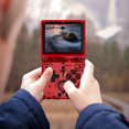thumbnail image 4 of Flip Game Player para ANBERNIC RG35XXSP Pantalla IPS 3 5 Pulgadas 64G Soporte Streaming (64G) Rojo, 4 of 9