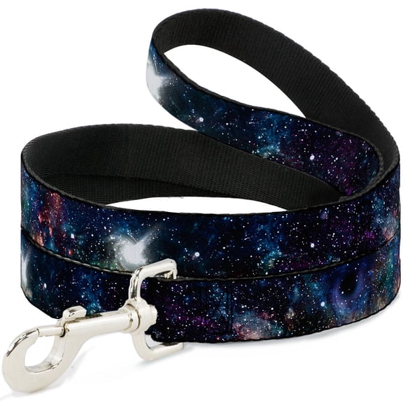 Buckle-Down Pet Leash, Dog Leash, Galaxy Collage, 4 Feet Long 1.0 Inch Wide
