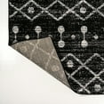 thumbnail image 6 of JONATHAN Y MOROCCAN HYPE 5 x 8 Area Rug, Aksil Moroccan Beni Souk - Black/Cream, MOH208E-5, 6 of 9