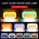 thumbnail image 3 of 4 Uds 24v 24 Led Ip67 lámpara estroboscópica impermeable para camión remolque guía de luz lámpara de neumático lateral, 3 of 5