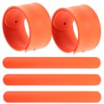 thumbnail image 3 of Shisuyan 5 Pcs Bracelets Slap Couleur Unie Cadeaux de Fête Bandes Slap Enfants Bracelets Slap Enfants, 3 of 8