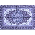 thumbnail image 1 of Ahgly Company Machine Washable Indoor Rectangle Persian Blue Traditional Area Rugs, 3' x 5', 1 of 4