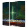 thumbnail image 3 of All My Walls 'Green Light Guide' by Toni Grote 3 Piece Painting Print Plaque Set, 3 of 4