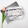 thumbnail image 4 of Uobin Clear For Bride Wedding Travel Toiletry Organizer Tote With Handle Bridesmaid Storage Pouch, 4 of 7