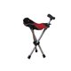 thumbnail image 4 of Bastón Con Asiento Ergonómico Ajustable Para Senderismo Y Acampada, Color Rojo, 4 of 9