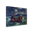thumbnail image 4 of Eugene Delacroix 'Christ On The Sea Of Galilee' Canvas Art, 4 of 4