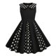thumbnail image 3 of Vestidos Vintage de princesa para niñas, ropa para niños, cuello de muñeca, estampado de lunares, moda de verano para bebés, 3-10T, 3 of 5
