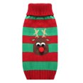 thumbnail image 1 of Suéter navideño para mascotas Disfraz navideño para mascotas Ropa abrigada para mascotas, 1 of 5