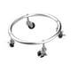 thumbnail image 4 of Soporte para tanque de gas, base móvil para cilindro de gas, soporte para tanque de gas, tanque de gas multiusos Plata con freno30cm, 4 of 8